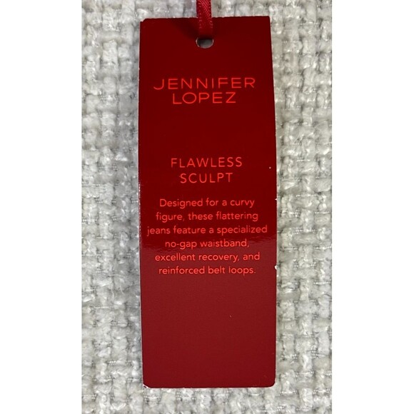 NEW Jennifer Lopez JLo Jeans Flawless Sculpt Bootcut Women's Size 8 Blue Denim - Picture 9 of 14